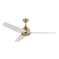 54" Ceiling Fan by Minka Aire - Java Collection, Legacy Brass Finish - F753-LBR/ALW
