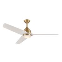 54" Ceiling Fan by Minka Aire - Java Collection, Legacy Brass Finish - F753L-LBR/ALW