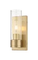 One Light Wall Sconce by Innovations - Downtown Urban Collection, Champagne Bronze Finish - 617-1W-CB-G617-8SDY
