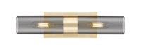 Two Light Bath Vanity by Innovations - Downtown Urban Collection, Champagne Bronze Finish - 617-2W-CB-G617-8SM