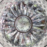 Two Light Flush Mount by Crystorama - Radley Collection, Polished Chrome Finish - 117-8-CH