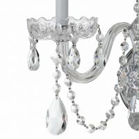 Three Light Wall Sconce by Crystorama - Traditional Crystal Collection, Polished Chrome Finish - 1033-CH-CL-MWP