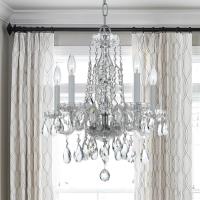 Five Light Mini Chandelier by Crystorama - Traditional Crystal Collection, Polished Chrome Finish - 1061-CH-CL-MWP