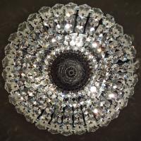 Two Light Flush Mount by Crystorama - Waltham Collection, English Bronze Finish - 710-EB-CL-MWP