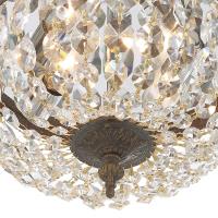 Two Light Flush Mount by Crystorama - Waltham Collection, English Bronze Finish - 710-EB-CL-MWP