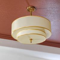 Five Light Chandelier by Crystorama - Luxo Collection, Antique Brass Finish - 9507-AB