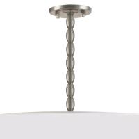 Five Light Chandelier by Crystorama - Luxo Collection, Satin Nickel Finish - 9507-SN