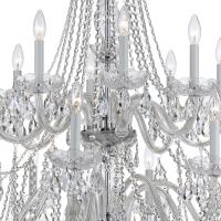 16 Light Chandelier by Crystorama - Traditional Crystal Collection, Polished Chrome Finish - 1139-CH-CL-MWP