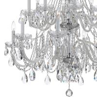 16 Light Chandelier by Crystorama - Traditional Crystal Collection, Polished Chrome Finish - 1139-CH-CL-MWP