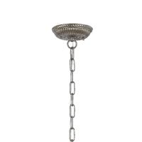 Four Light Mini Chandelier by Crystorama - Ashton Collection, Olde Silver Finish - 5014-OS-CL-MWP