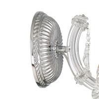One Light Wall Sconce by Crystorama - Maria Theresa Collection, Polished Chrome Finish - 4471-CH-CL-MWP