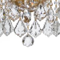Five Light Semi Flush Mount by Crystorama - Maria Theresa Collection, Gold Finish - 4437-GD-CL-MWP