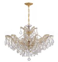 Six Light Chandelier by Crystorama - Maria Theresa Collection, Gold Finish - 4439-GD-CL-S