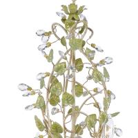 Six Light Chandelier by Crystorama - Josie Collection, Champagne Green Tea Finish - 4846-CT