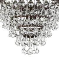 Three Light Mini Chandelier by Crystorama - Calypso Collection, Vibrant Bronze Finish - 130-VZ