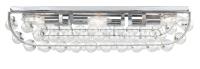 Eight Light Bathroom Vanity by Crystorama - Calypso Collection, Polished Chrome Finish - 134-CH