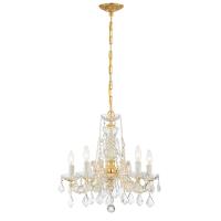 Five Light Mini Chandelier by Crystorama - Maria Theresa Collection, Gold Finish - 4476-GD-CL-MWP
