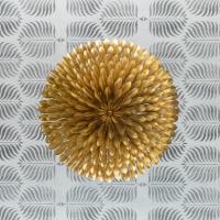 Six Light Chandelier by Crystorama - Broche Collection, Antique Gold Finish - 517-GA