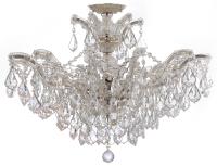 Six Light Semi Flush Mount by Crystorama - Maria Theresa Collection, Polished Chrome Finish - 4439-CH-CL-MWP_CEILING