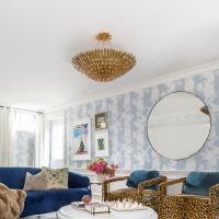 Eight Light Chandelier by Crystorama - Broche Collection, Antique Gold Finish - 519-GA