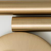 Three Light Semi Flush Mount by Crystorama - Hampton Collection, Antique Brass Finish - 5623-AB_CEILING