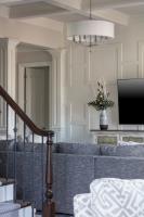 Six Light Chandelier by Crystorama - Mirage Collection, Polished Nickel Finish - 8006-PN