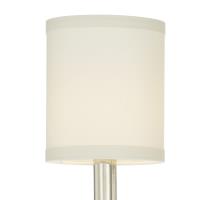 Two Light Wall Sconce by Crystorama - Paxton Collection, Polished Nickel Finish - 8102-PN