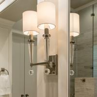 Two Light Wall Sconce by Crystorama - Paxton Collection, Polished Nickel Finish - 8102-PN
