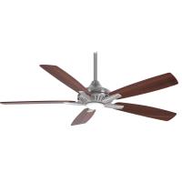 52"Ceiling Fan by Minka Aire - Dyno Collection, Brushed Nickel Finish - F1000-BN