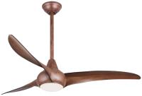 52"Ceiling Fan by Minka Aire - Light Wave Collection, Distressed Koa Finish - F844-DK