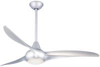 52"Ceiling Fan by Minka Aire - Light Wave Collection, Silver Finish - F844-SL