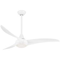 52"Ceiling Fan by Minka Aire - Light Wave Collection, White Finish - F844-WH