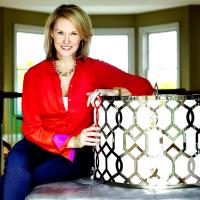 Five Light Chandelier by Crystorama - Jennings Collection, Polished Nickel Finish - 2266-PN