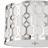 Five Light Chandelier by Crystorama - Jennings Collection, Polished Nickel Finish - 2266-PN