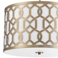 Five Light Chandelier by Crystorama - Jennings Collection, Aged Brass Finish - 2266-AG