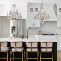 Ten Light Chandelier by Crystorama - Traditional Crystal Collection, Polished Brass Finish - 5080-PB-CL-MWP