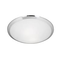 Two Light Flush Mount by Kuzco Lighting - Malta Collection, Chrome Finish - 51562CH