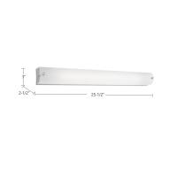 LED Wall Sconce by Kuzco Lighting - Peggy Collection, Chrome Finish - 601003CH-LED