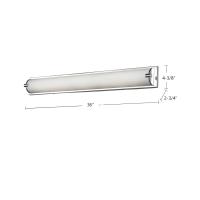 LED Vanity by Kuzco Lighting - Charlotte Collection, Chrome Finish - 601465CH-LED