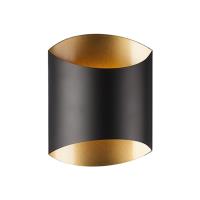 LED Wall Sconce by Kuzco Lighting - Preston Collection, Black Finish - 601471BK-LED