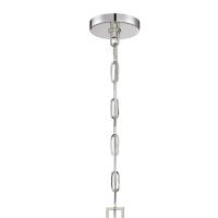 Four Light Mini Chandelier by Crystorama - Westwood Collection, Polished Nickel Finish - 2254-PN