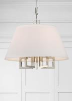 Five Light Mini Chandelier by Crystorama - Westwood Collection, Polished Nickel Finish - 2255-PN