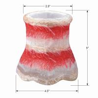 Light Shade by Crystorama - Mini Shade Collection, Red Finish - 26SH-RED