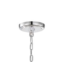 Six Light Chandelier by Crystorama - Calypso Collection, Polished Chrome Finish - 275-CH