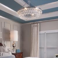 Six Light Chandelier by Crystorama - Calypso Collection, Polished Chrome Finish - 275-CH