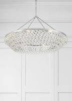 Eight Light Chandelier by Crystorama - Calypso Collection, Polished Chrome Finish - 278-CH