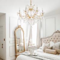 Nine Light Chandelier by Crystorama - Maria Theresa Collection, Gold Finish - 4408-GD-CL-MWP