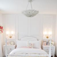 Six Light Chandelier by Crystorama - Broche Collection, Matte White Finish - 517-MT