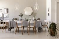 One Light Pendant by Z-Lite - Quintus Collection, Gloss White Finish - 442MP12-WH