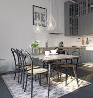 One Light Pendant by Z-Lite - Quintus Collection, Gloss White Finish - 442MP12-WH